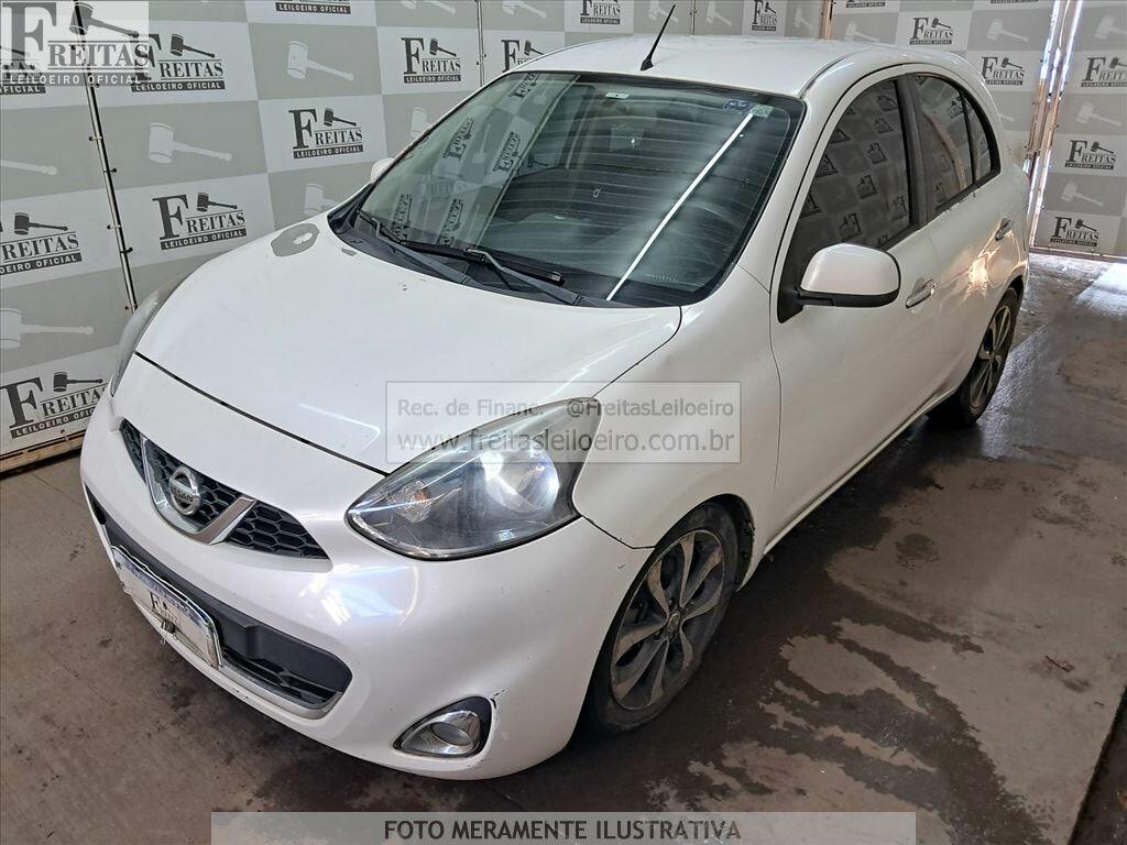 Nissan March 16sl 2015, branca