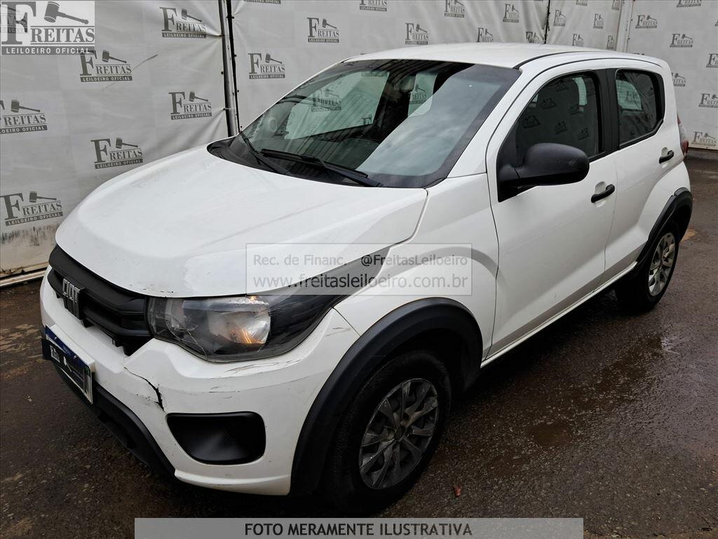 Fiat Mobi Like 2023, branca