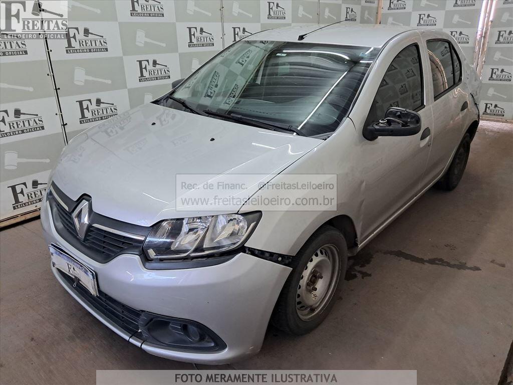 Renault Logan Auth 10 2018, prata