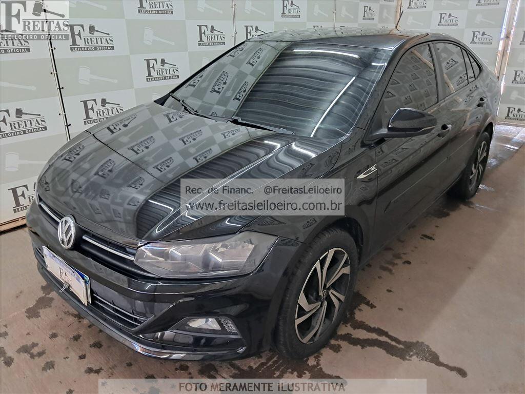Volkswagen Virtus AF 2019, preta