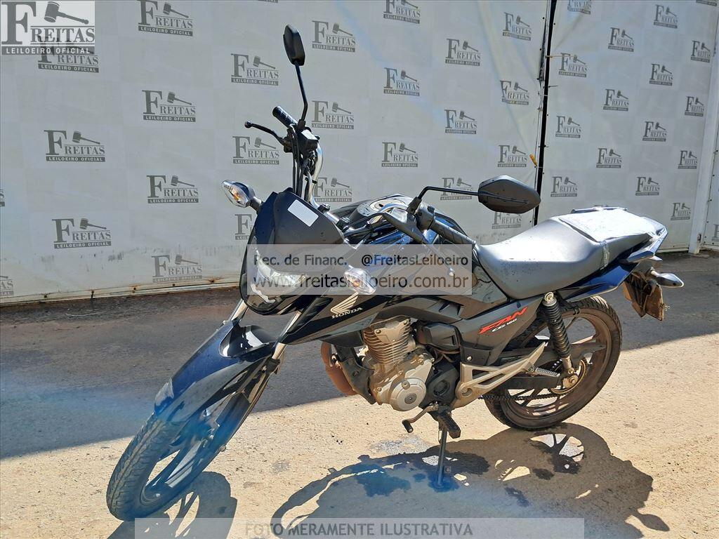 Honda CG 160 FAN 2026, preta