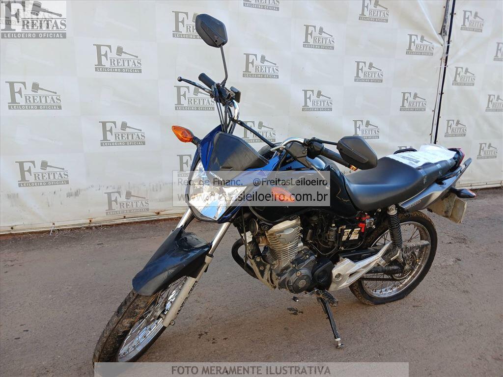 Honda CG 160 Titan 2024, azul