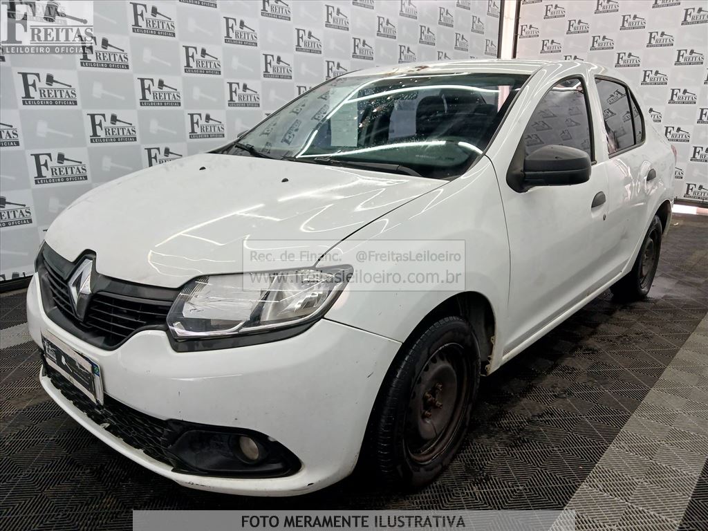 Renault Logan Auth 10 2019, branca