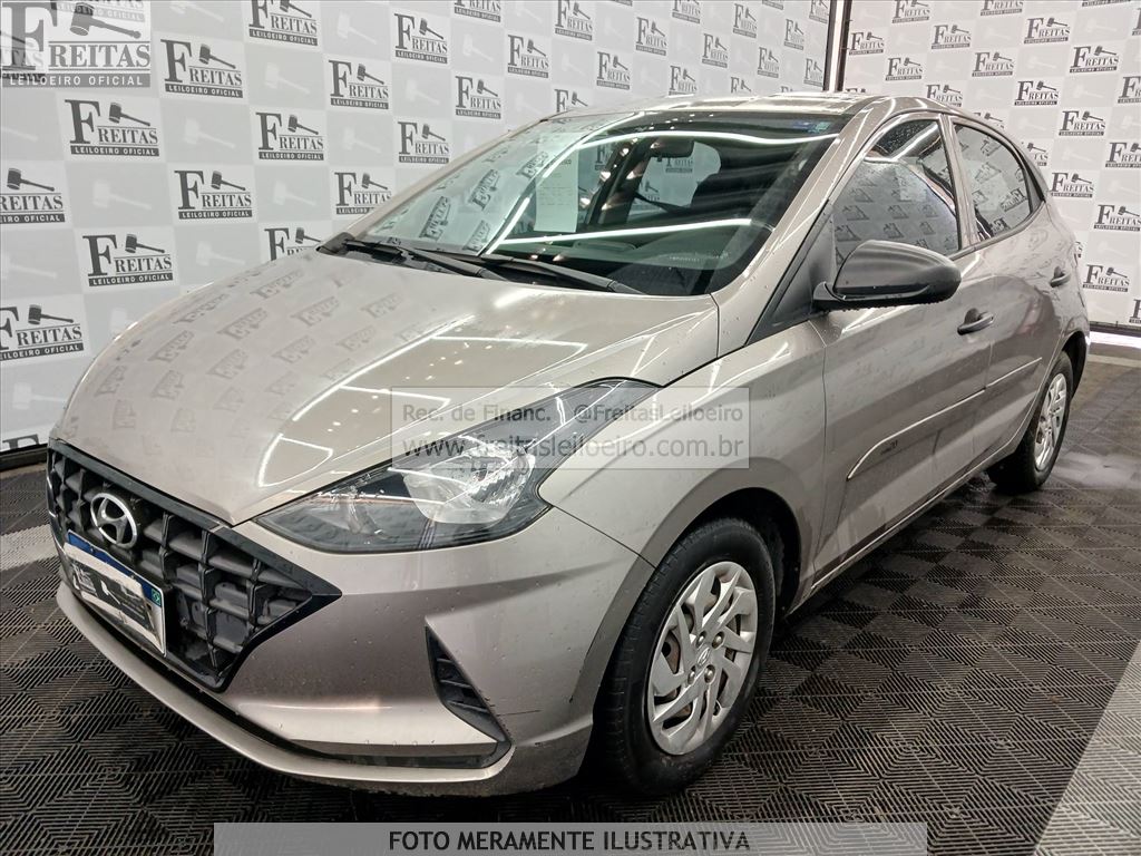 Hyundai Hb20 10M Sense 2022, prata