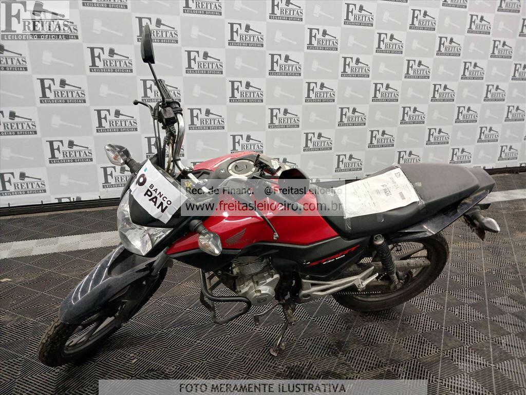 Honda CG 160 Start 2025, vermelha