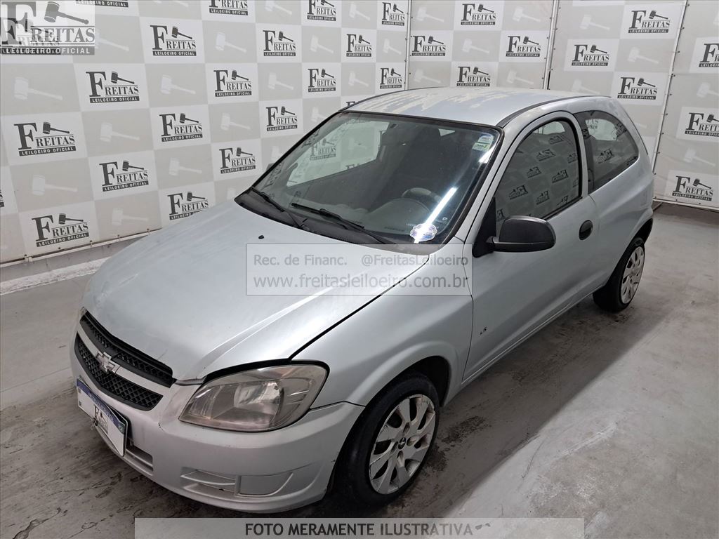 Chevrolet Celta 1.0l LS 2012, prata