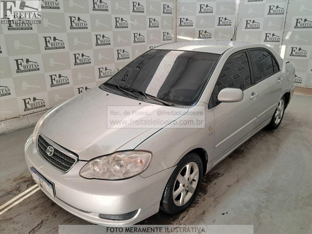 Toyota Corolla Xli16vvt 2008, prata