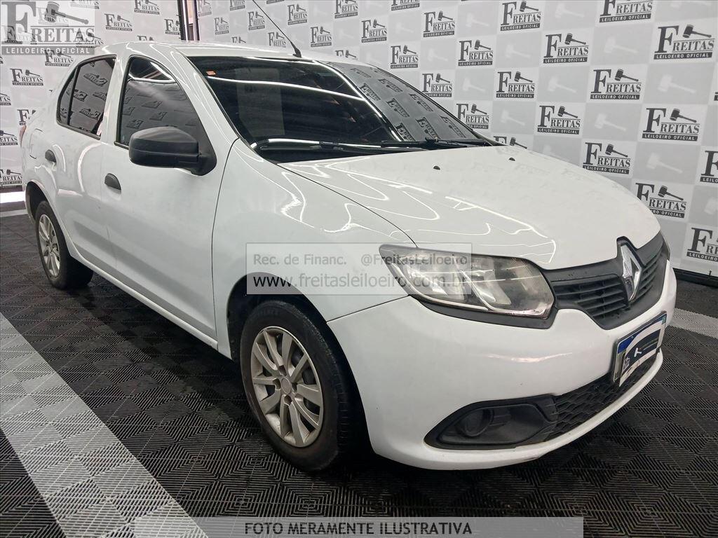 Foto 2: RENAULT/LOGAN AUTH 10, 19/20, PLACA: Q__-___8, GASOL/ALC, BRANCA