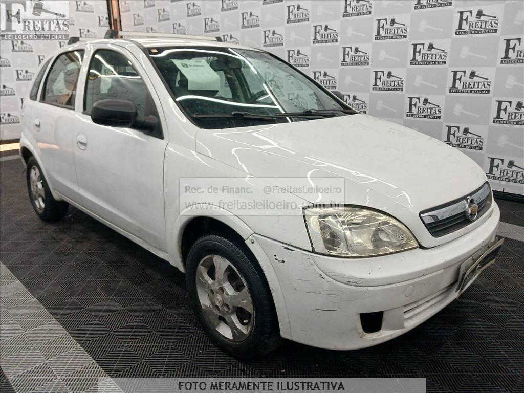 Foto 2: GM/CORSA HATCH MAXX, 08/09, PLACA: E__-___4, GASOL/ALC, BRANCA