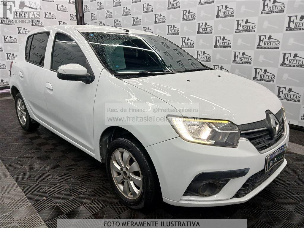 Foto 2: RENAULT/SANDERO ZEN10MT, 20/21, PLACA: R__-___8, GASOL/ALC/GN, BRANCA