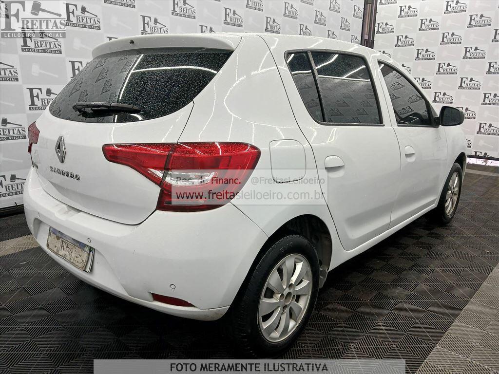 Foto 4: RENAULT/SANDERO ZEN10MT, 20/21, PLACA: R__-___8, GASOL/ALC/GN, BRANCA