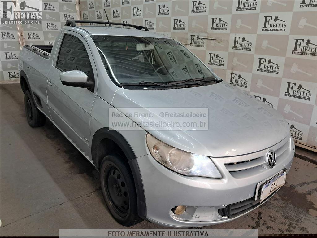 Foto 2: VW/SAVEIRO 1.6 CS, 12/13, PLACA: E__-___8, GASOL/ALC, PRATA