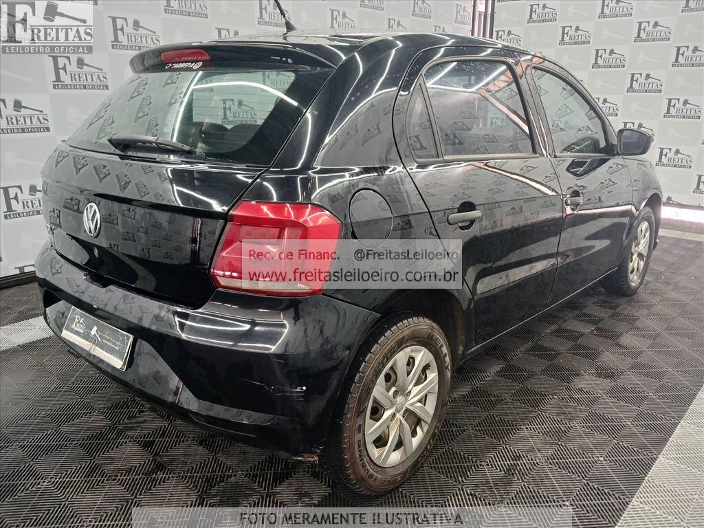 Foto 4: VW/GOL 1.0L MC4, 19/20, PLACA: F__-___3, GASOL/ALC, PRETA