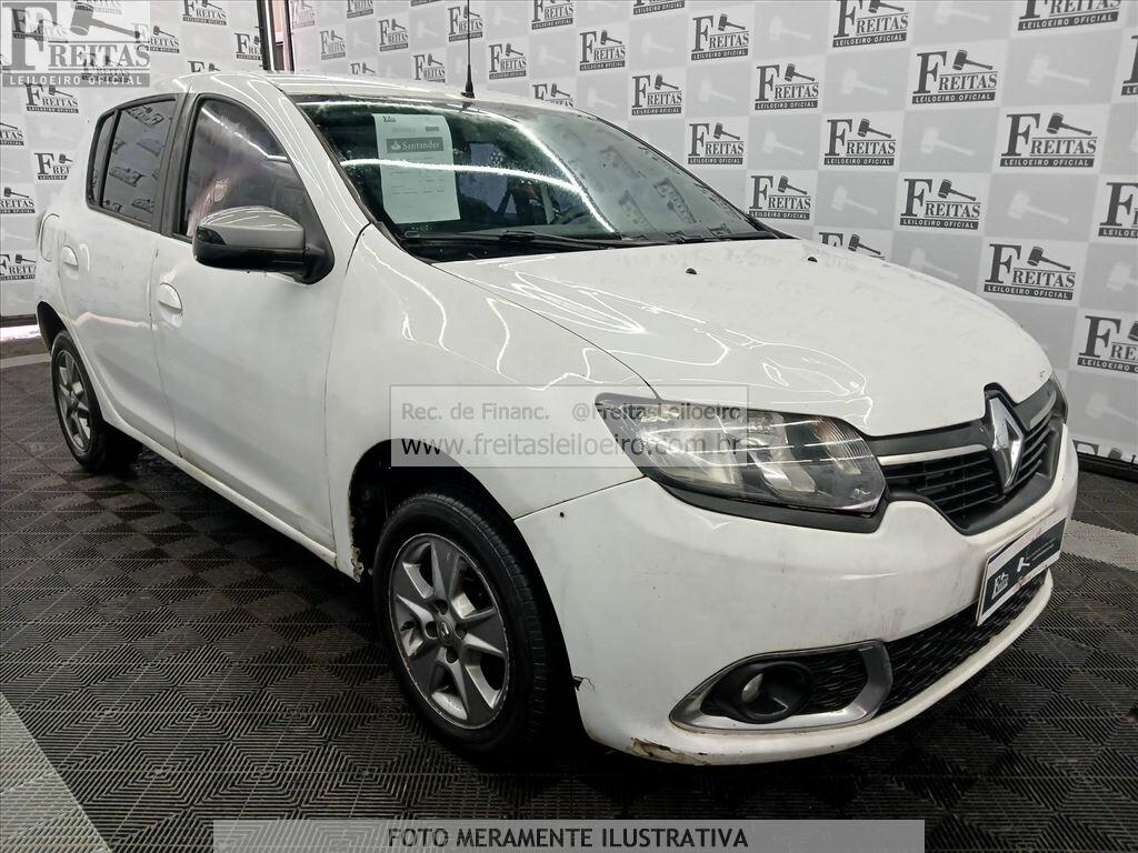 Foto 2: RENAULT/SANDERO EXPR 10, 17/18, PLACA: P__-___3, GASOL/ALC/GN, BRANCA