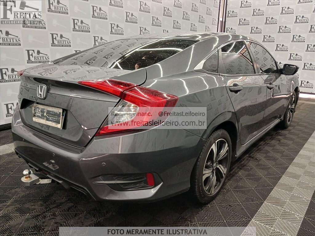 Foto 4: HONDA/CIVIC EXL CVT, 16/17, PLACA: G__-___2, GASOL/ALC, CINZA