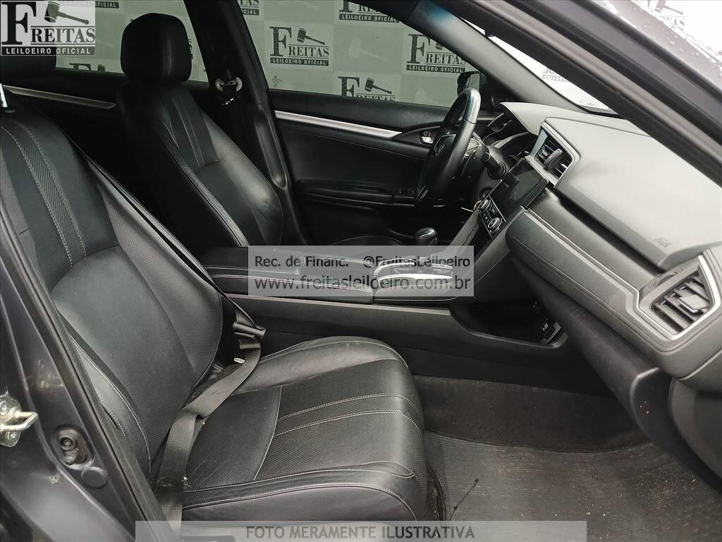 Foto 6 de 19: HONDA/CIVIC EXL CVT, 16/17, PLACA: G__-___2, GASOL/ALC, CINZA