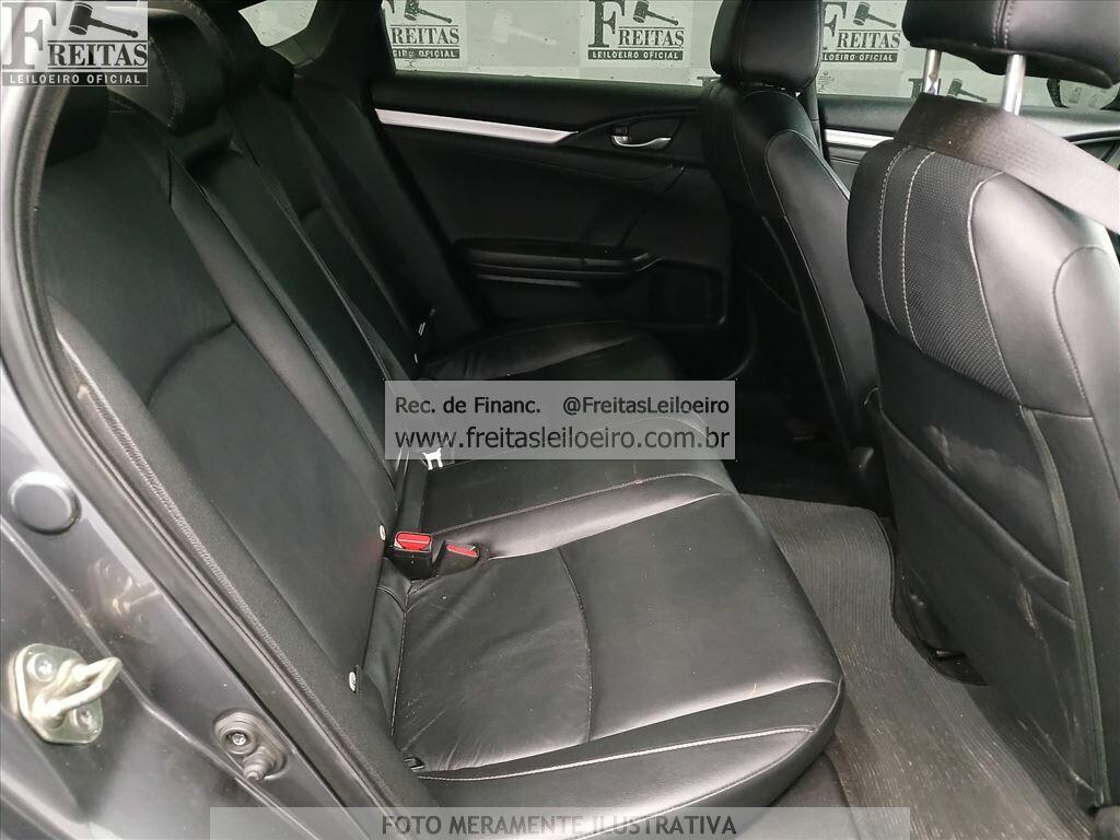 Foto 7 de 19: HONDA/CIVIC EXL CVT, 16/17, PLACA: G__-___2, GASOL/ALC, CINZA