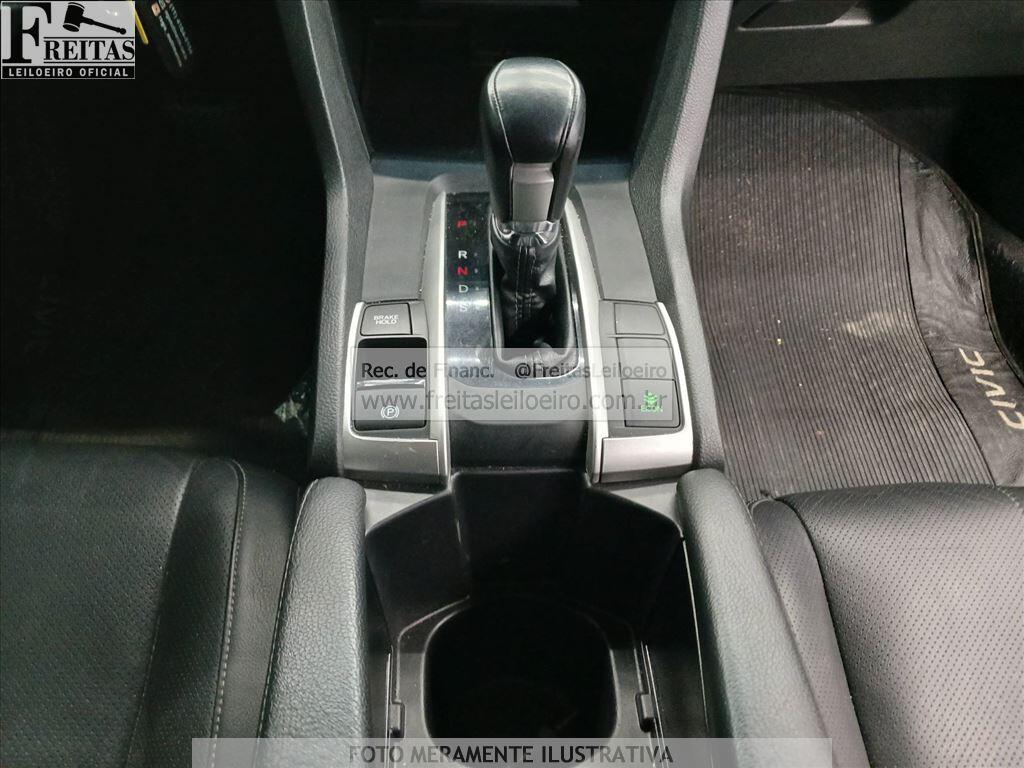 Foto 8 de 19: HONDA/CIVIC EXL CVT, 16/17, PLACA: G__-___2, GASOL/ALC, CINZA