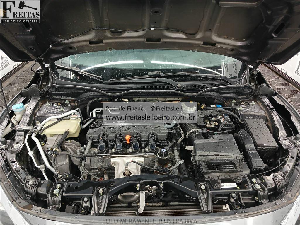 Foto 10 de 19: HONDA/CIVIC EXL CVT, 16/17, PLACA: G__-___2, GASOL/ALC, CINZA