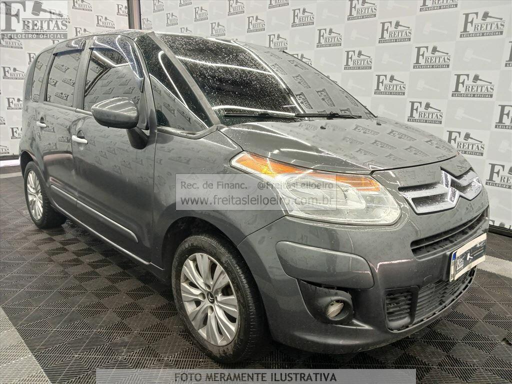Foto 2: CITROEN/C3 PICASSO GLX15, 14/14, PLACA: F__-___3, GASOL/ALC, CINZA