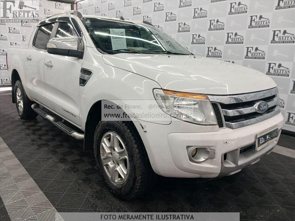 Foto 2: I/FORD RANGER LTD CD4 32, 13/14, PLACA: M__-___3, DIESEL, BRANCA
