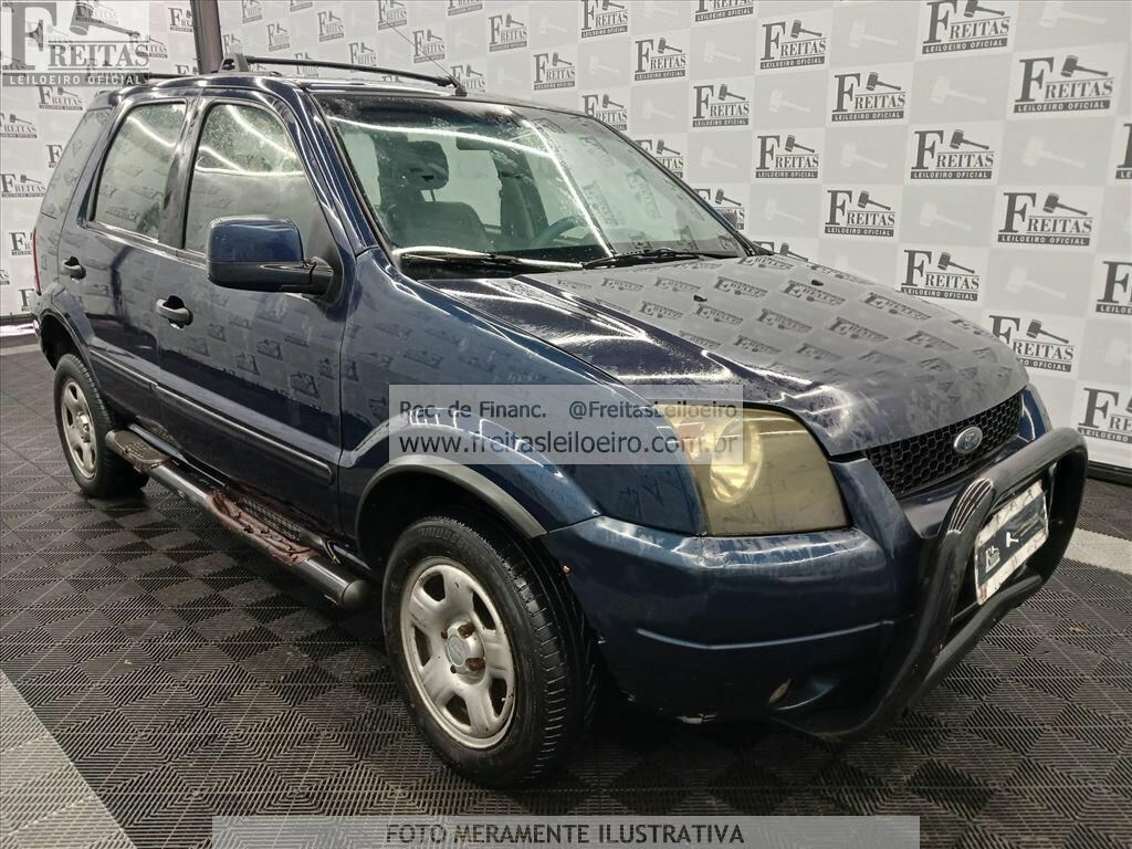 Foto 2: FORD/ECOSPORT XLS 1.6L, 03/04, PLACA: D__-___3, GASOLINA, AZUL