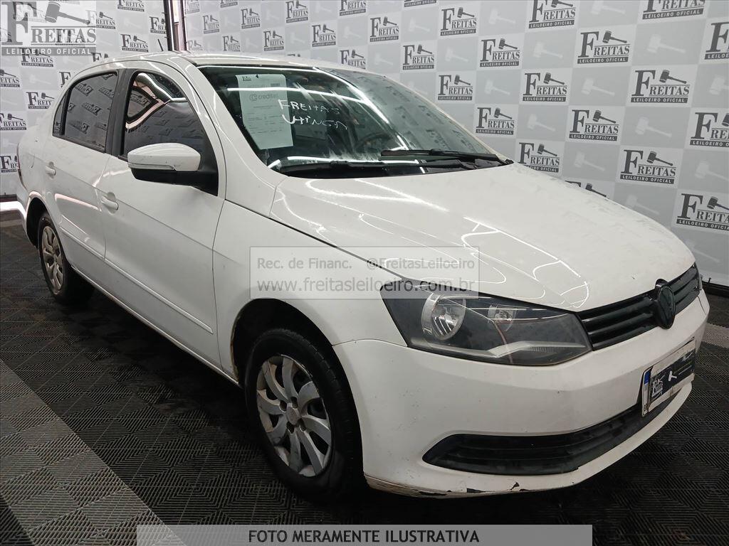Foto 2: VW/VOYAGE CL MB, 14/15, PLACA: P__-___5, GASOL/ALC/GN, BRANCA