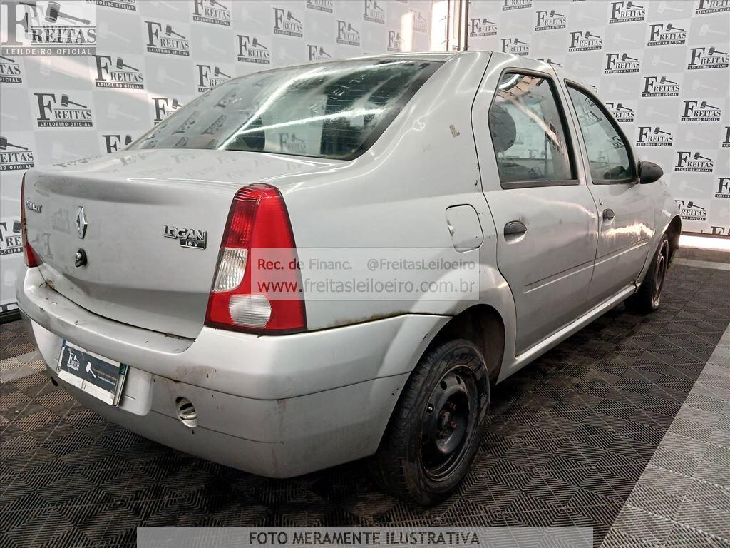 Foto 4: RENAULT/LOGAN AUT 1016V, 09/09, PLACA: E__-___7, GASOL/ALC, PRATA