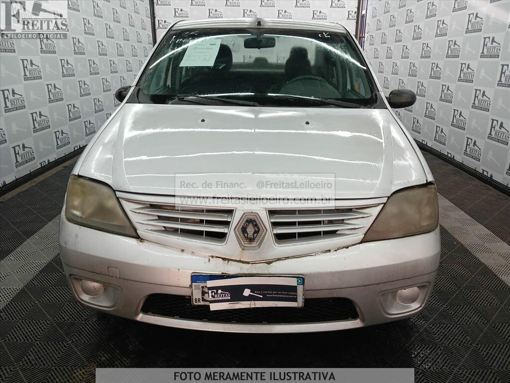 Foto 10 de 16: RENAULT/LOGAN AUT 1016V, 09/09, PLACA: E__-___7, GASOL/ALC, PRATA