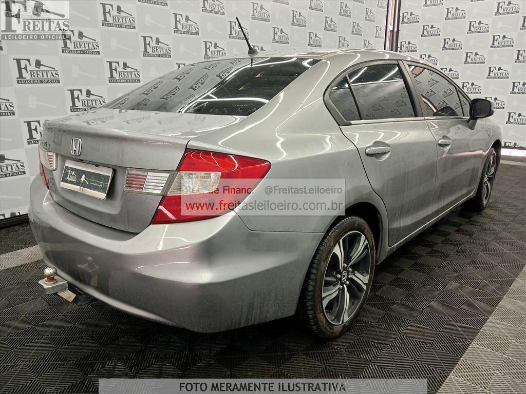 Foto 4: HONDA/CIVIC LXS, 12/13, PLACA: O__-___4, GASOL/ALC, CINZA