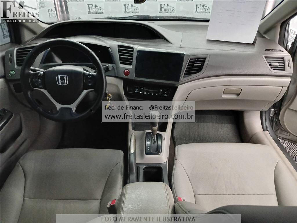 Foto 5: HONDA/CIVIC LXS, 12/13, PLACA: O__-___4, GASOL/ALC, CINZA