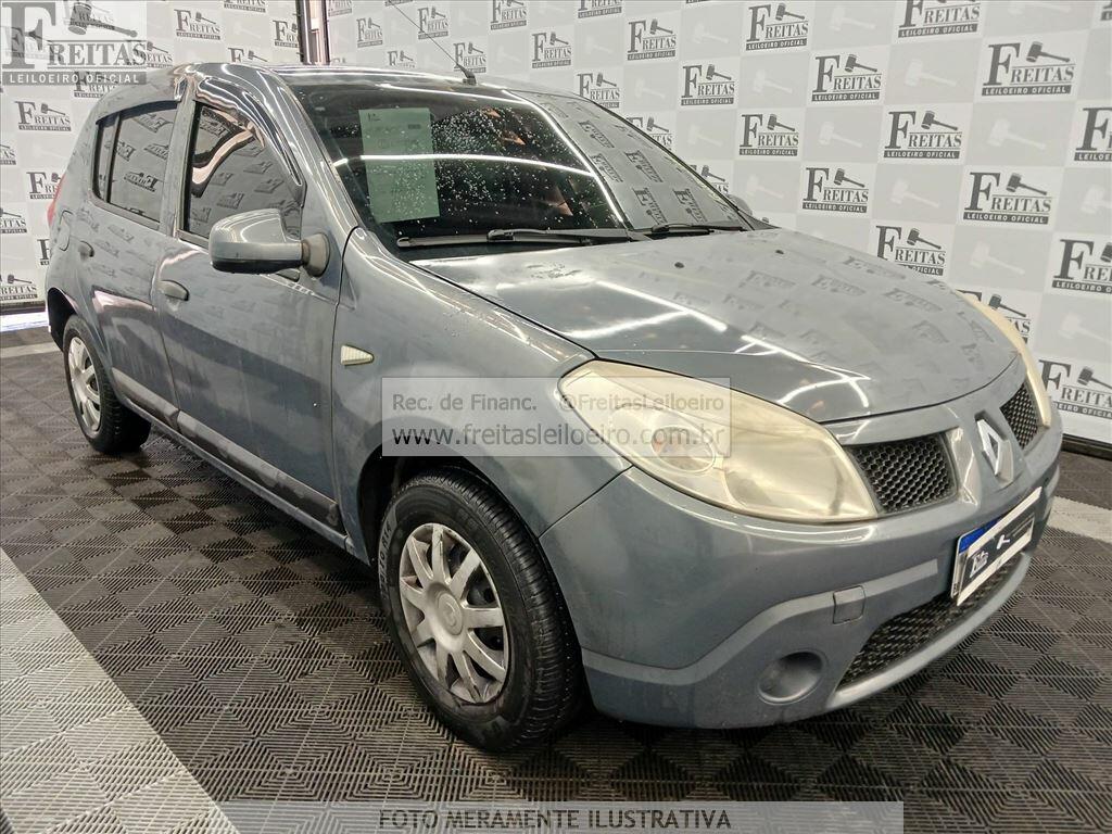 Foto 2: RENAULT/SANDERO EXP1016V, 10/11, PLACA: E__-___1, GASOL/ALC, CINZA