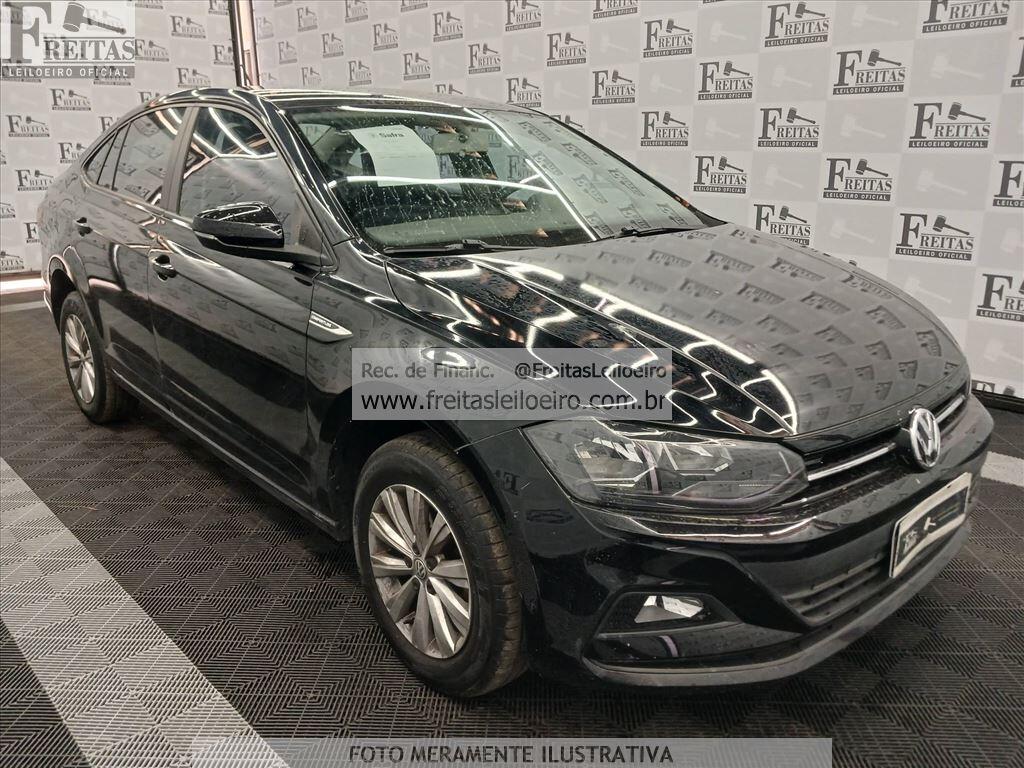 Foto 2: VW/VIRTUS CL AD, 19/20, PLACA: Q__-___5, GASOL/ALC, PRETA