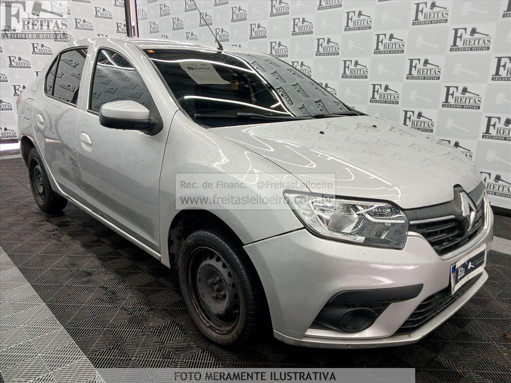 Foto 2: RENAULT/LOGAN ZEN10MT, 20/21, PLACA: D__-___5, GASOL/ALC, PRATA