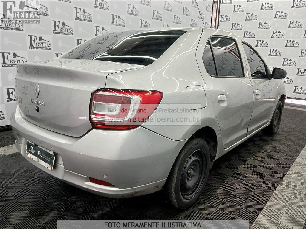 Foto 4: RENAULT/LOGAN ZEN10MT, 20/21, PLACA: D__-___5, GASOL/ALC, PRATA