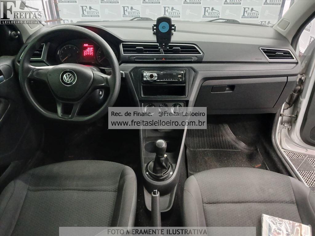 Foto 5: VW/NOVO VOYAGE TL MBV, 17/18, PLACA: P__-___0, GASOL/ALC, PRATA