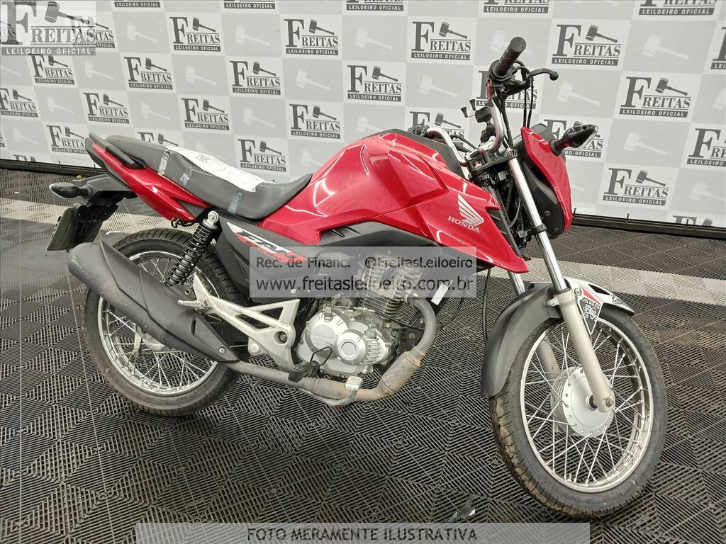 Foto 2: HONDA/CG 160 FAN, 25/25, PLACA: F__-___3, GASOL/ALC, VERMELHA