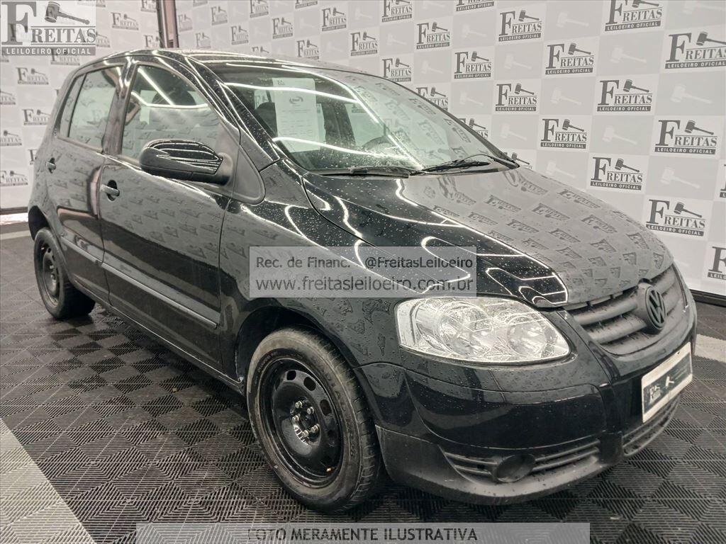 Foto 2: VW/FOX 1.0, 08/09, PLACA: D__-___2, GASOL/ALC, PRETA