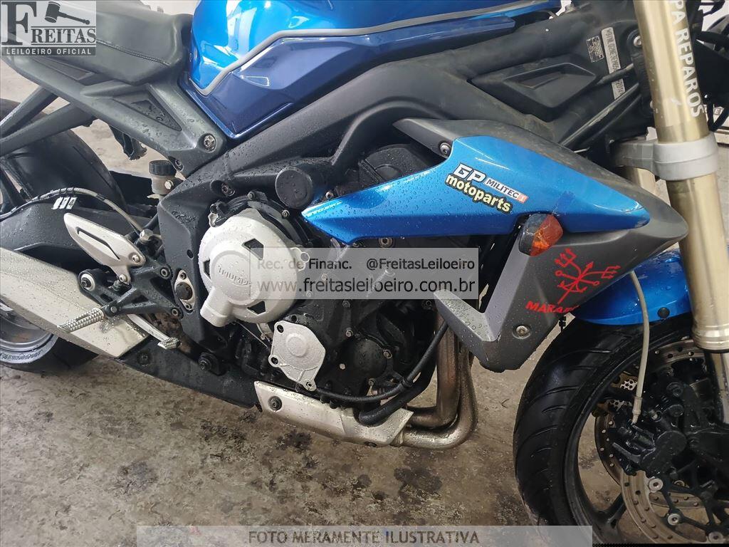 Foto 7 de 14: TRIUMPH/STREET TRIPLE AB, 14/14, PLACA: F__-___0, GASOLINA, AZUL