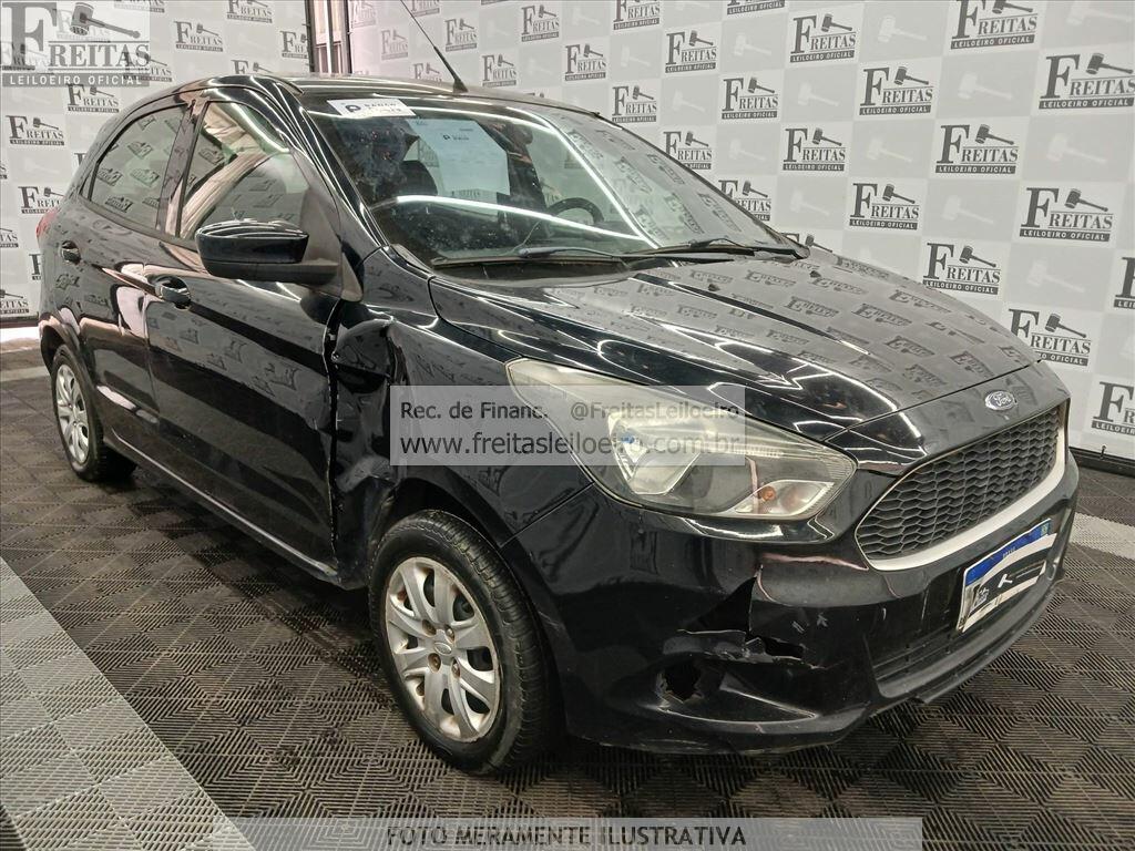 Foto 2: FORD/KA SE 1.5 HA B, 17/18, PLACA: P__-___0, GASOL/ALC, PRETA