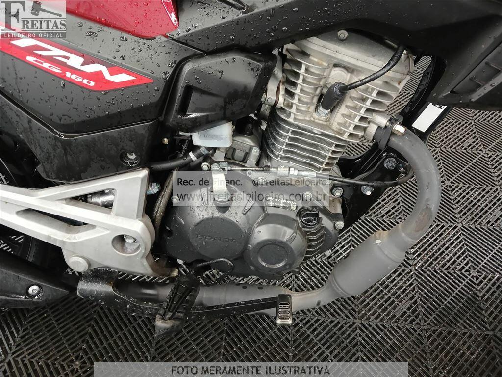 Foto 7 de 11: HONDA/CG 160 TITAN, 26/26, PLACA: U__-___0, GASOL/ALC, VERMELHA
