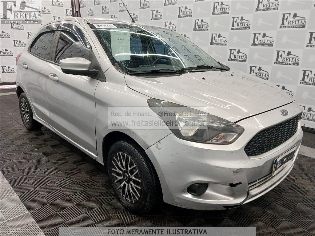 Foto 2: FORD/KA SE 1.0 HA B, 16/17, PLACA: P__-___4, GASOL/ALC, PRATA