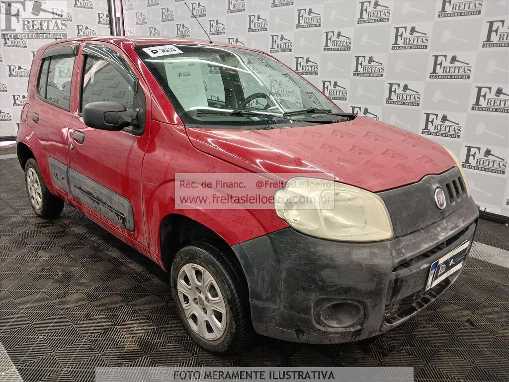 Foto 2: FIAT/UNO VIVACE 1.0, 11/12, PLACA: H__-___0, GASOL/ALC, VERMELHA