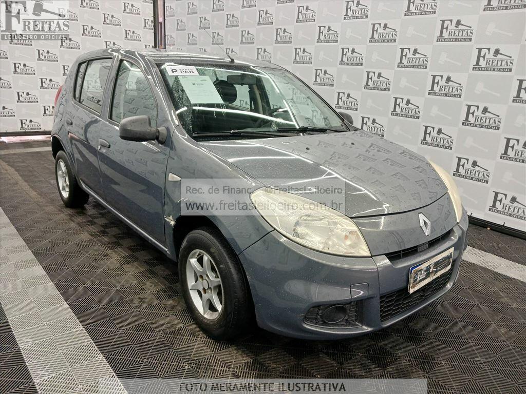 Foto 2: RENAULT/SANDERO AUT1016V, 12/12, PLACA: F__-___6, GASOL/ALC, CINZA
