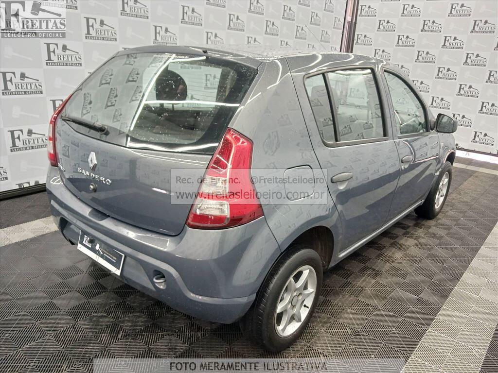 Foto 4: RENAULT/SANDERO AUT1016V, 12/12, PLACA: F__-___6, GASOL/ALC, CINZA