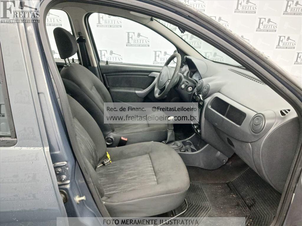 Foto 6 de 17: RENAULT/SANDERO AUT1016V, 12/12, PLACA: F__-___6, GASOL/ALC, CINZA