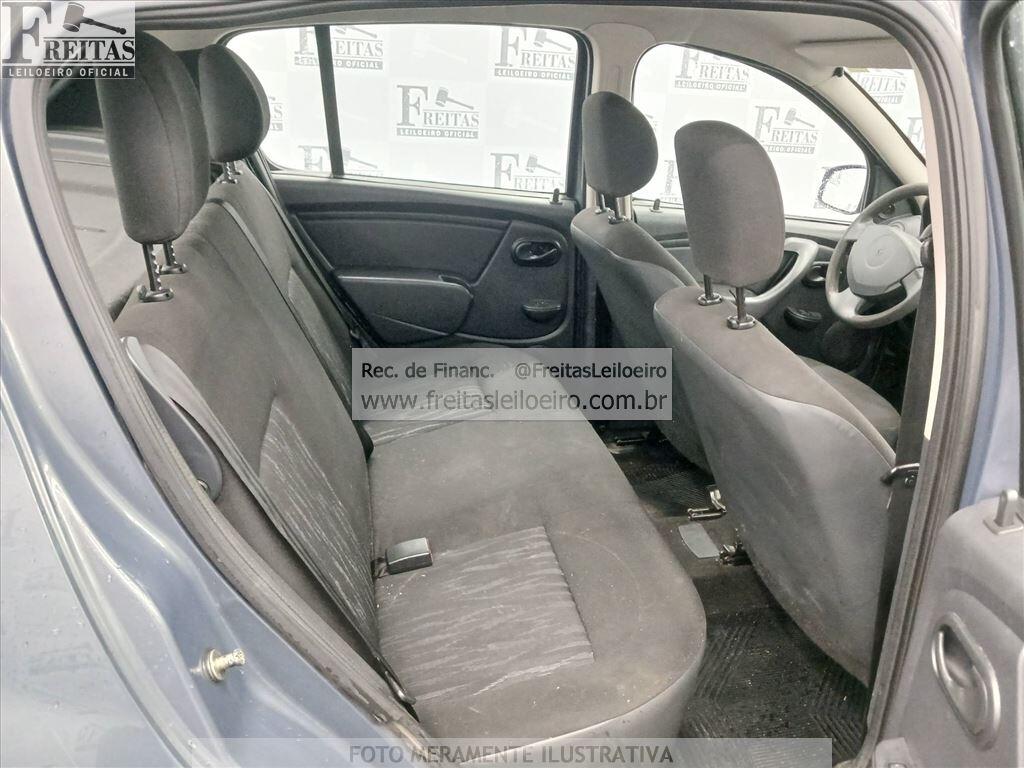 Foto 7 de 17: RENAULT/SANDERO AUT1016V, 12/12, PLACA: F__-___6, GASOL/ALC, CINZA