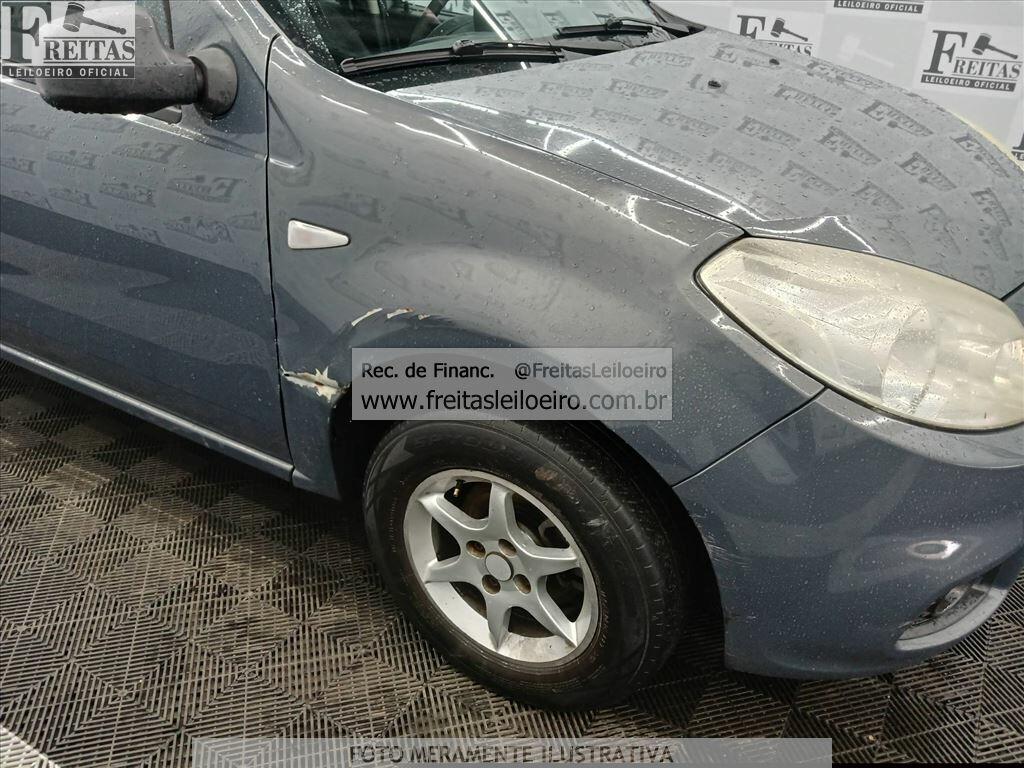 Foto 12 de 17: RENAULT/SANDERO AUT1016V, 12/12, PLACA: F__-___6, GASOL/ALC, CINZA