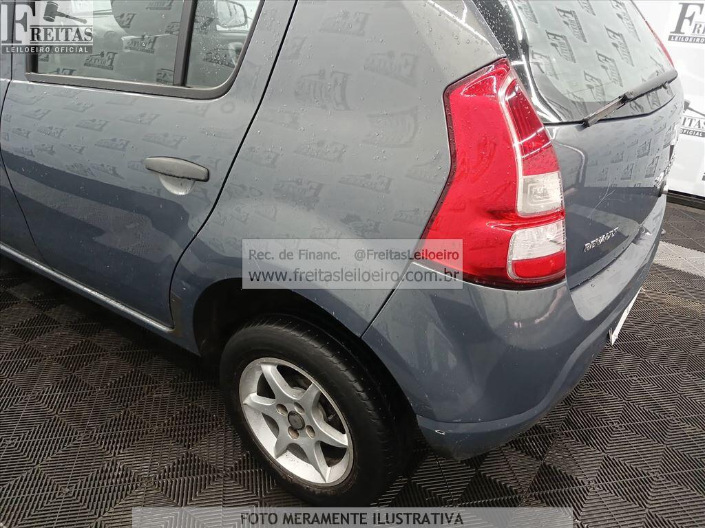 Foto 14 de 17: RENAULT/SANDERO AUT1016V, 12/12, PLACA: F__-___6, GASOL/ALC, CINZA
