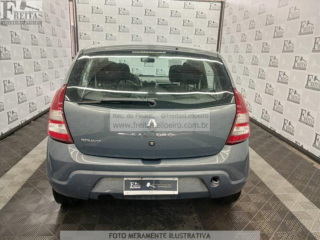 Foto 15 de 17: RENAULT/SANDERO AUT1016V, 12/12, PLACA: F__-___6, GASOL/ALC, CINZA
